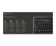 Logitech Klawiatura komputerowa LOGITECH K800 Bezprzewodowa US 920-00 - 1381019 - zdjęcie 9